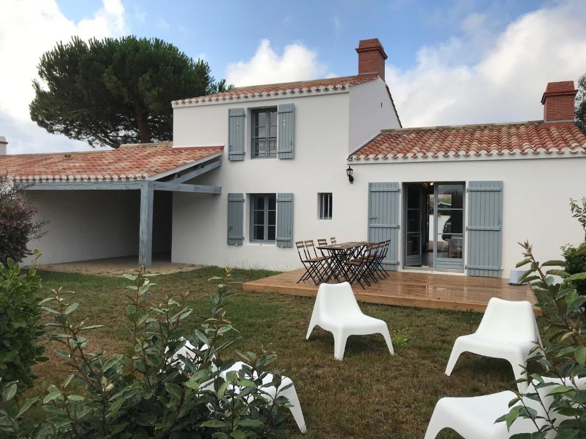 Willa Le Parc Des Mimosas Noirmoutier-en-l'Ile Zewnętrze zdjęcie