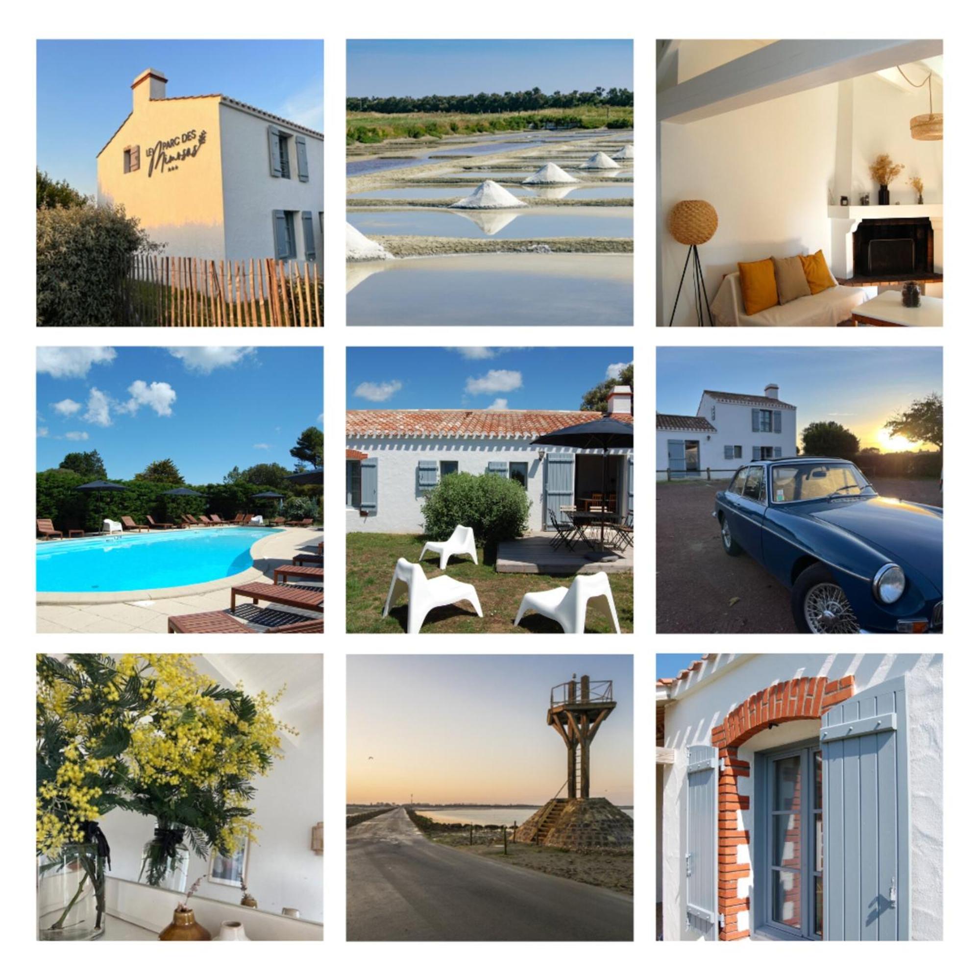 Willa Le Parc Des Mimosas Noirmoutier-en-l'Ile Zewnętrze zdjęcie